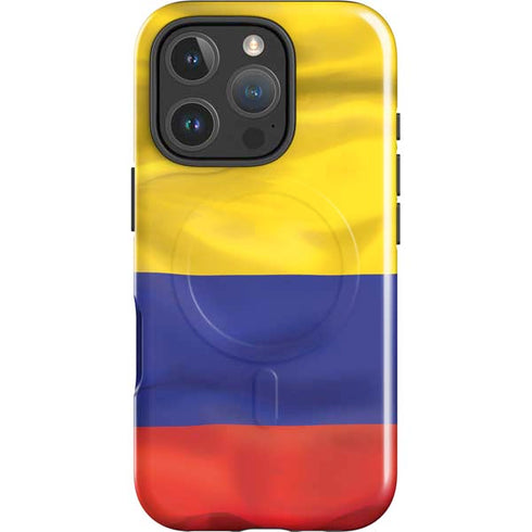Colombia Flag iPhone 16 Pro Magsafe Impact Case